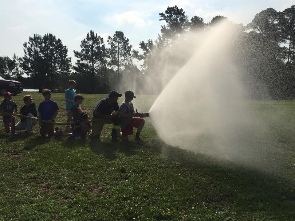 2018 Fire Camp Day 1 Learning How to Operate the Hose