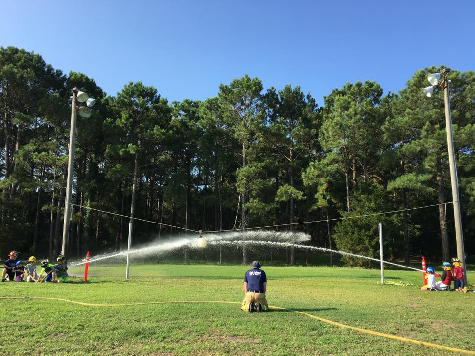 2018 Fire Camp Day 4 Barrel Push