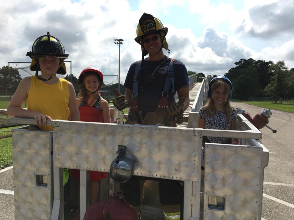 2018 Fire Camp Day 3 Aerial Experience with Lt Gruber