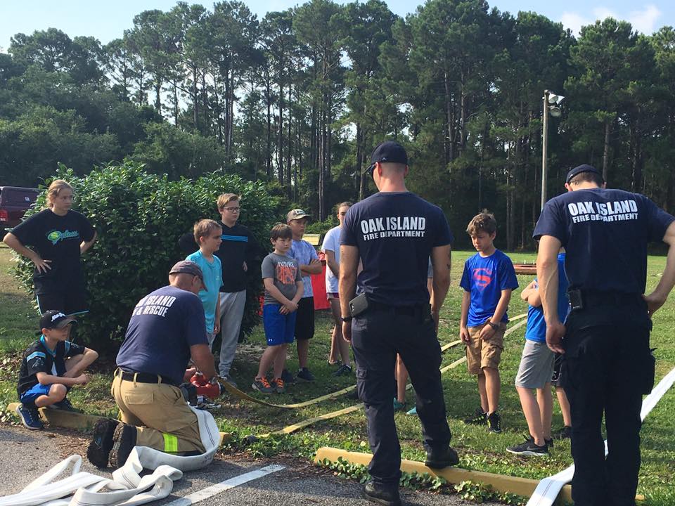 2018 Fire Camp Day 1 Learning about Hose Work