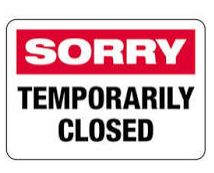 Sorry Closed