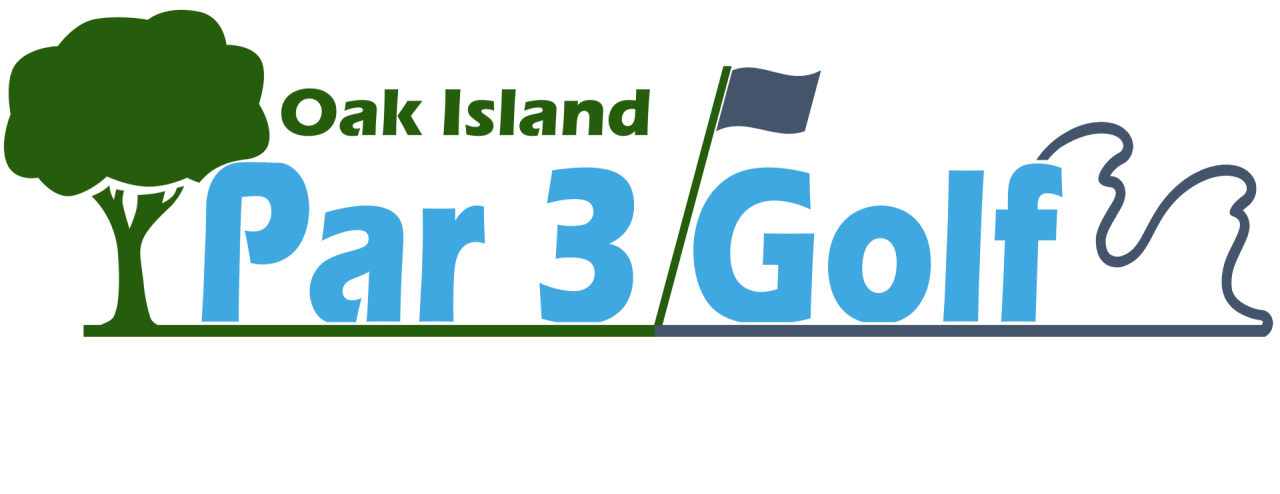 Par 3 Logo with contact information